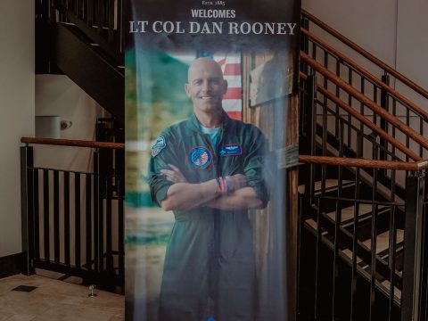 Lt. Col. Dan Rooney Sign